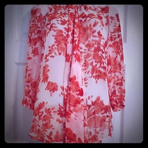 New York and Company chiffon blouse
